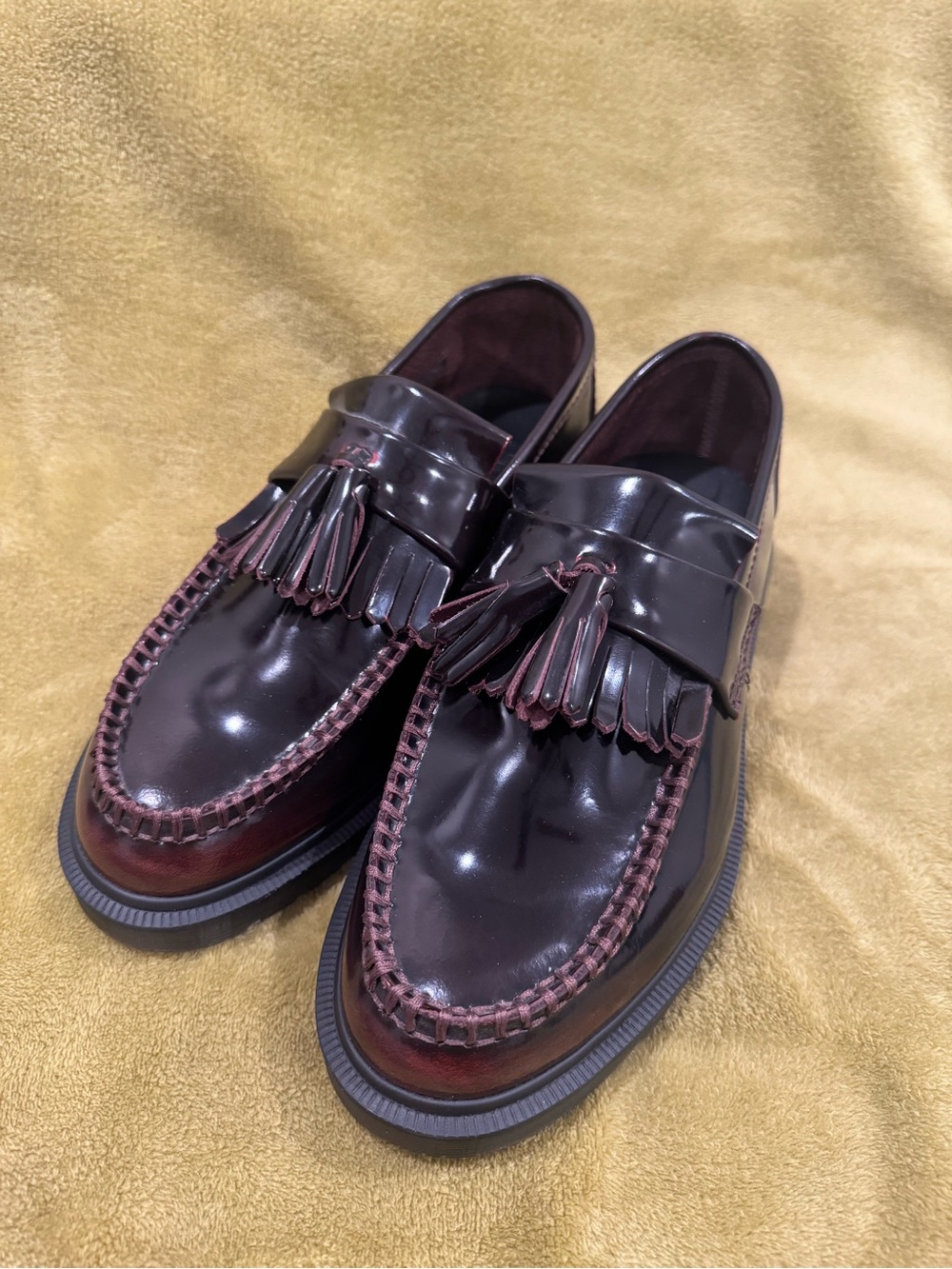 Adrian leather tassel loafers.